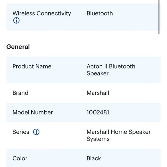 Marshall Acton ll Bluetooth Speaker - Picture 7 of 9